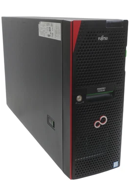 Fujitsu Primergy TX2550 M5 Xeon Silver 4210R 32GB 8x 2.5" SAS Tower Server - Image 1 of 4