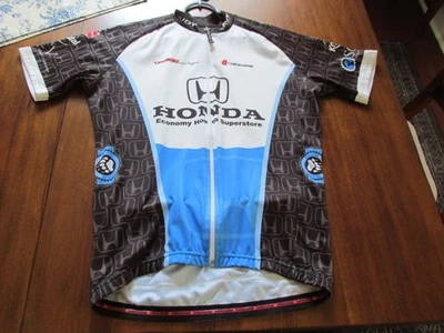 Camiseta deportiva de ciclismo Hincapie "HONDA" XL (funciona pequeña) Foto 1 de 4