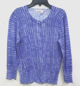 Cárdigan azul aciano algodón Fresh Produce - talla X. pequeño - Imagen 1 de 3