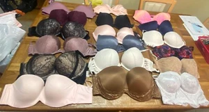 Lot of 18 Brand New Victoria's Secret Bras Various Sizes & Styles - Picture 1 of 14