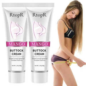 2 x Sexy Hip Buttock Enlargement Cream Lift Up Buttock Enhancement Massage Cream - Picture 1 of 12