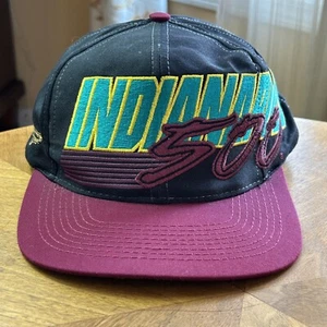 Rare Vintage INDIANAPOLIS MOTOR SPEEDWAY HAT Indy 500 F1 Spellout Hat 90s Logo 7 - Picture 1 of 19