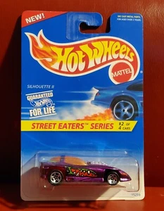 1995 Hot Wheels Silhouette II Street Eaters Vintage Diecast Car Kids Toy 90s NEW - Picture 1 of 2
