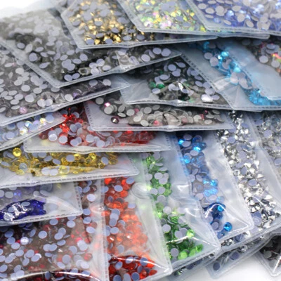 1440pcs SS20 5mm Hotfix Rhinestones Flatback Glass Glitter Gems for Clothes Deco - Image 1 of 4
