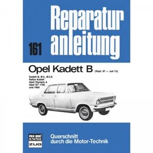Opel Kadett B/L/LS/Rallye/Olympia A/GT 1100/1900 (09.1967-07.1973)