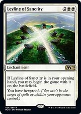 Leyline of Sanctity Core Set 2020 / M20 NM White Rare MAGIC MTG CARD ABUGames