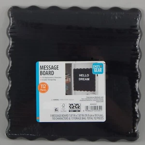 Tablero de mensajes bolígrafo + engranaje 112 piezas 8"x8" - Imagen 1 de 4