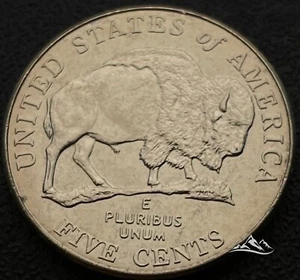 USA 5 cents coin 2005. KM #368. Jefferson Nickel. Westward Journey Bison. D - Picture 1 of 5