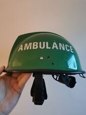 Scottish Ambulance Service Helmet Green Safety Emergency Collectable Prop 