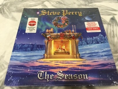 Steve Perry The Season Vinyl LP Limited Edition Red Vinyl w Christmas Card New Foto 1 de 3