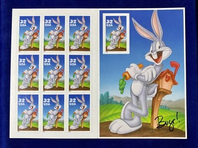 BUGS BUNNY US SC# 3137 MNH Full Sheet 1997 Issue - Image 1 of 2