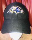 Baltimore Ravens NFL Czarny New Era 9 Czterdziesty regulowany pasek Tylna czapka Kapelusz