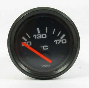 Indicador de temperatura de aceite original Audi 80 B2 GTE instrumento redondo VDO NUEVO 811919541C - Imagen 1 de 3