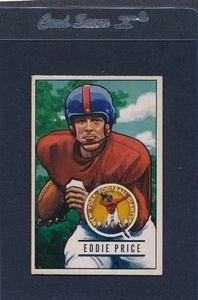1951 Bowman #127 Eddie Price Giants VG/EX 51B127-40615-3 - Picture 1 of 1