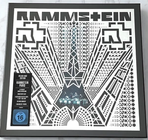 Rammstein Paris 4 LP/CD/Blu-ray BOX SET SEALED! LTD/DELUXE ED. EU IMPORT! NEW! - Picture 1 of 10