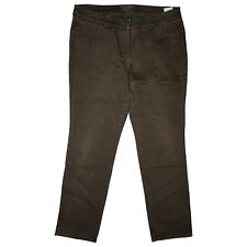 GERRY WEBER Roxane Jeans Stretch Pantalon Droit Haut 48R W38 L30 Braun Grandes