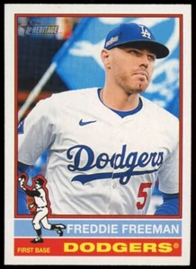 2025 Topps Heritage - Freddie Freeman #206 - Picture 1 of 2