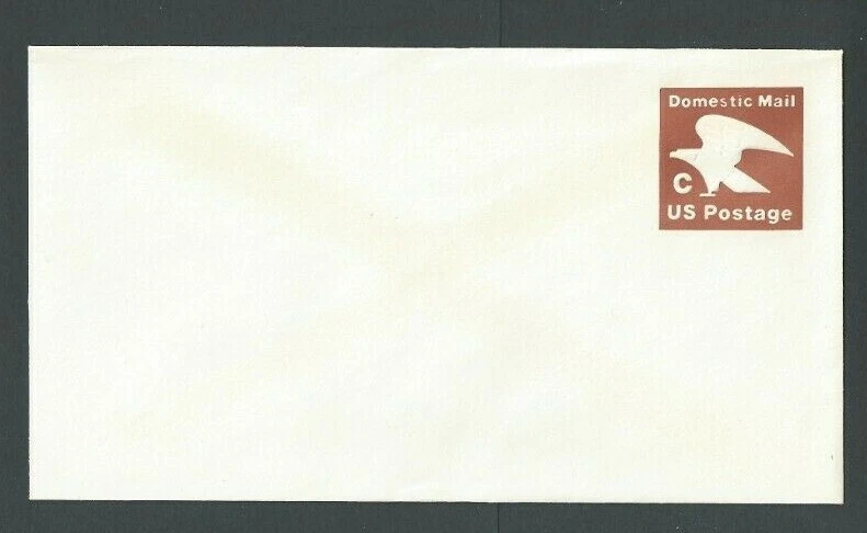 U594 20c Non-Valued Brown Size 12 Mint Entire - Image 1 of 1