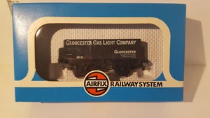 (Lote 266 12) Airfix - calibre OO - 54380-0 vagón de 7 tablones "Gloucester Gas Co." - Imagen 1 de 1