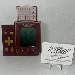1999 VTG Scrabble Express Handheld Electronic Game Tested/works Instruction Book - Picture 1 of 11