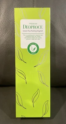 NEW Premium DEOPROCE Green Tea Peeling Vegetal Skin Care Cream Dry Skin 170g - Image 1 of 4