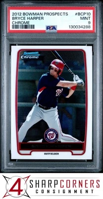 Bowman Prospects 2012 cromo #BCP10 Bryce Harper radiocontrol PSA 9 Foto 1 de 3