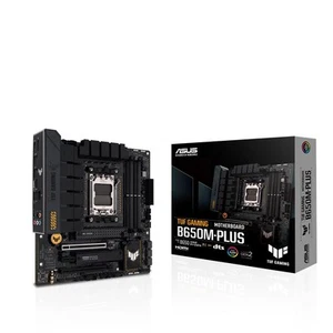 ASUS TUF GAMING B650M-PLUS Mainboard Sockel AMD AM5 Ryzen 7000 micro-ATX PCIe5.0 - Bild 1 von 8