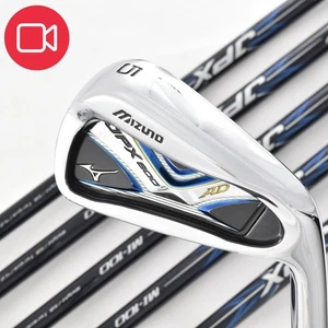 MINT 6pcs Mizuno JPX 800 Forged Irons Set 5-6-7-8-9-P PW MI-100 R RH Golf Clubs - Picture 1 of 16