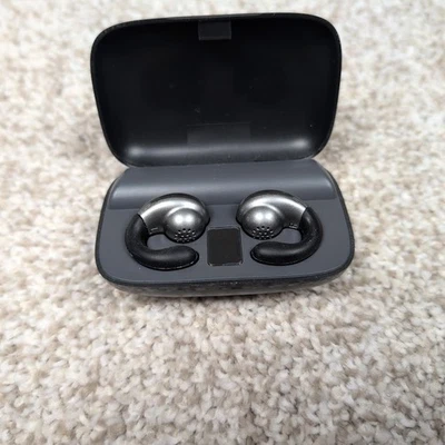 Auriculares inalámbricos con clip ergonómico con estuche de carga Foto 1 de 4