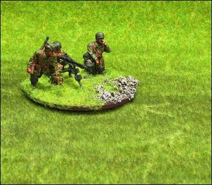 Painted! -  German Paratrooper FJ HMG Team 28mm WW2 - World War II  Bolt Action - Bild 1 von 3