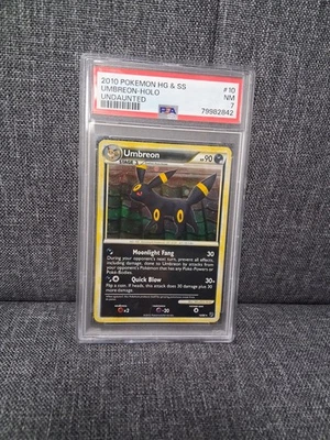Umbreon 10/90 Holo 10 Undaunted 2010 Pokemon PSA 7  - Image 1 of 2