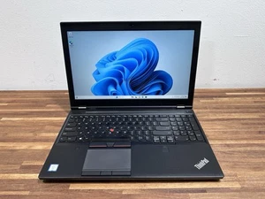 Lenovo ThinkPad P50 i7-6820HQ 2.70GHz 32GB RAM 256GB SSD W11 Pro Quadro M2000M - Picture 1 of 14