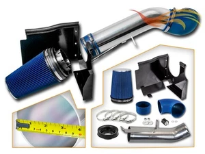 Admisión de aire protector térmico frío + filtro AZUL para 07-08 Tahoe / Yukon 4,8 L 5,3 L V8 - Imagen 1 de 5