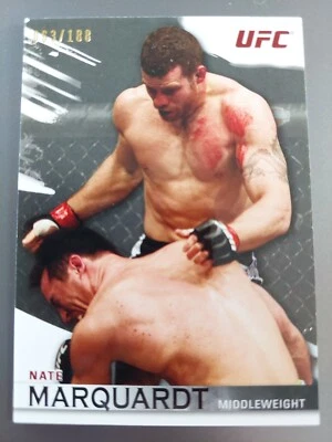 Nate Marquardt #18 2010 Topps UFC Knockout Silver #063/188 - Image 1 of 2