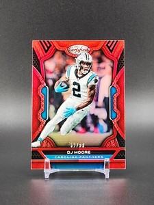 2022 Panini Certified #14 DJ Moore Mirror Red /99