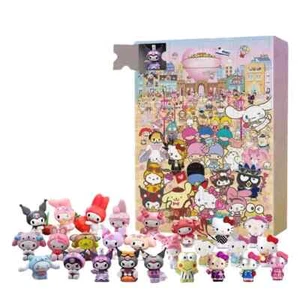 Hello Kitty 2024 Christmas Advent Calendar Kuromi Countdown 24 Days Sanrio Toys - Picture 1 of 6
