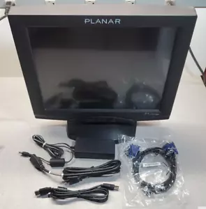 Planar 17" Touchscreen LCD Monitor PT1701MU-BK VGA - Picture 1 of 6