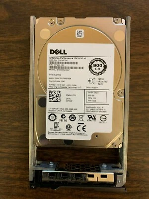 DELL ENTERPRISE 3P3DF 03P3DF 900GB 10K 6G 2.5" SFF SAS Hard Drive ST900MM0007 - Image 1 of 3