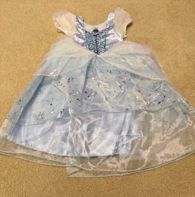 Disney - Cinderella Girls Princess Dress - Size 4 - Image 1 of 4