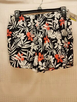 Cuddl Duds Pajama Shorts Size Xs Floral Hawaiian Pull On Soft - Image 1 of 4