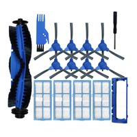 Main Brush Filter Side Brush for Goovi 1600PA D380 D382 Robotic Vacuum Cleaner