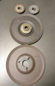 Máquinas de patio 10HP 28" soplador de nieve doble barrena poleas poleas de accionamiento y cubo - Imagen 1 de 7