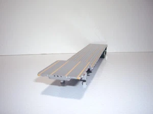 DCP FIRST GEAR 1/64 SILVER FRAME SILVER DECK TRANS EAGLE SPREAD AXLE DROP DECK - Picture 1 of 4