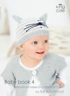Baby Book 4 Knitting Book King Cole Patterns Double Knitting Babies to 7 Years