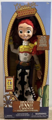 Disney Jessie Interactive Talking Yodeling Cowgirl Doll Toy Story 15” NEW - Image 1 of 3