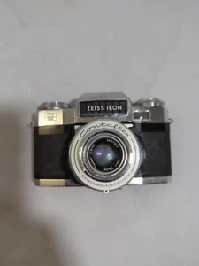 Cámara Zeiss Ikon Contaflex Alemania Carl Zeiss Tessar 1:2.8 f 45 envíos rápidos - Imagen 1 de 14