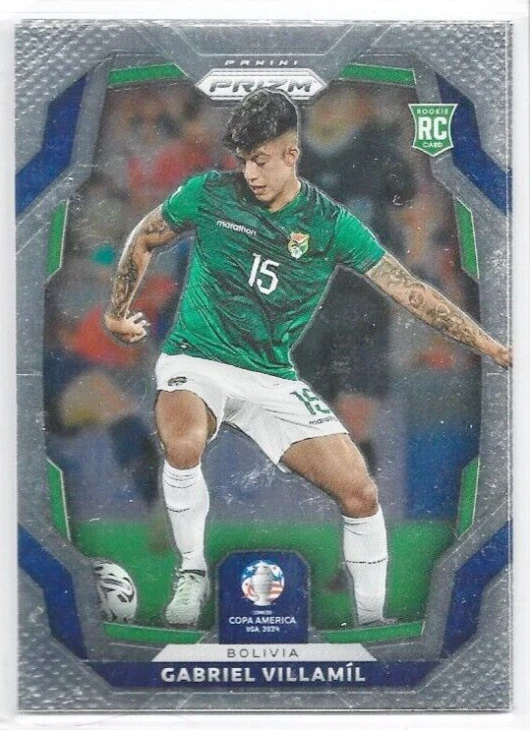 Gabriel Villamil Bolivia 2024 Panini Prizm Copa America Rookie #21 - Image 1 of 1