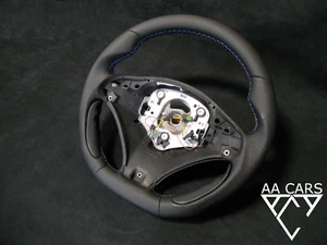 Steering Wheel BMW X5 X6 E70 E71 Flat Bottom new leather - Bild 1 von 4