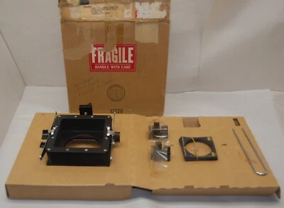 Calumet 4x5 Bellows Compendium Lens Hood With 12 Filter Holders in Box - Image 1 of 4