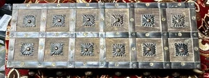Antique Spice Box Apothecary Nepalese Primitive Cabinet Crate - Six Drawers - Picture 1 of 8